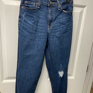 Levi's Women's Dark Blue Boyfriend Jeans